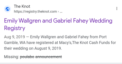 emily wallgren aka Emily fahey and gabriel fahey